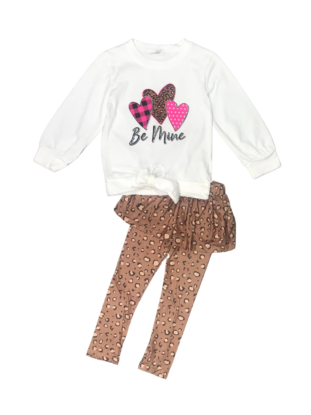 Sydney So Sweet Be Mine Forever Pink Heart Cheetah Ruffle Skeggings Outfit Valentine's Day 2 Sydney So Sweet Be Mine Forever Pink Heart Cheetah Ruffle Skeggings Outfit Valentine's Day