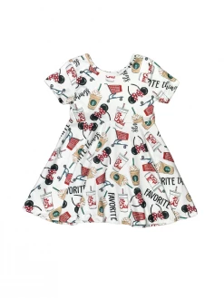 Sydney So Sweet Basic Girl Favorite Things Vacation Short Sleeve Girls Skater Dress