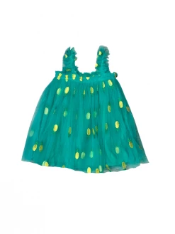 Sydney So Sweet Pineapple Party Teal Blue Tulle Chiffon Girls Dress New Arrivals