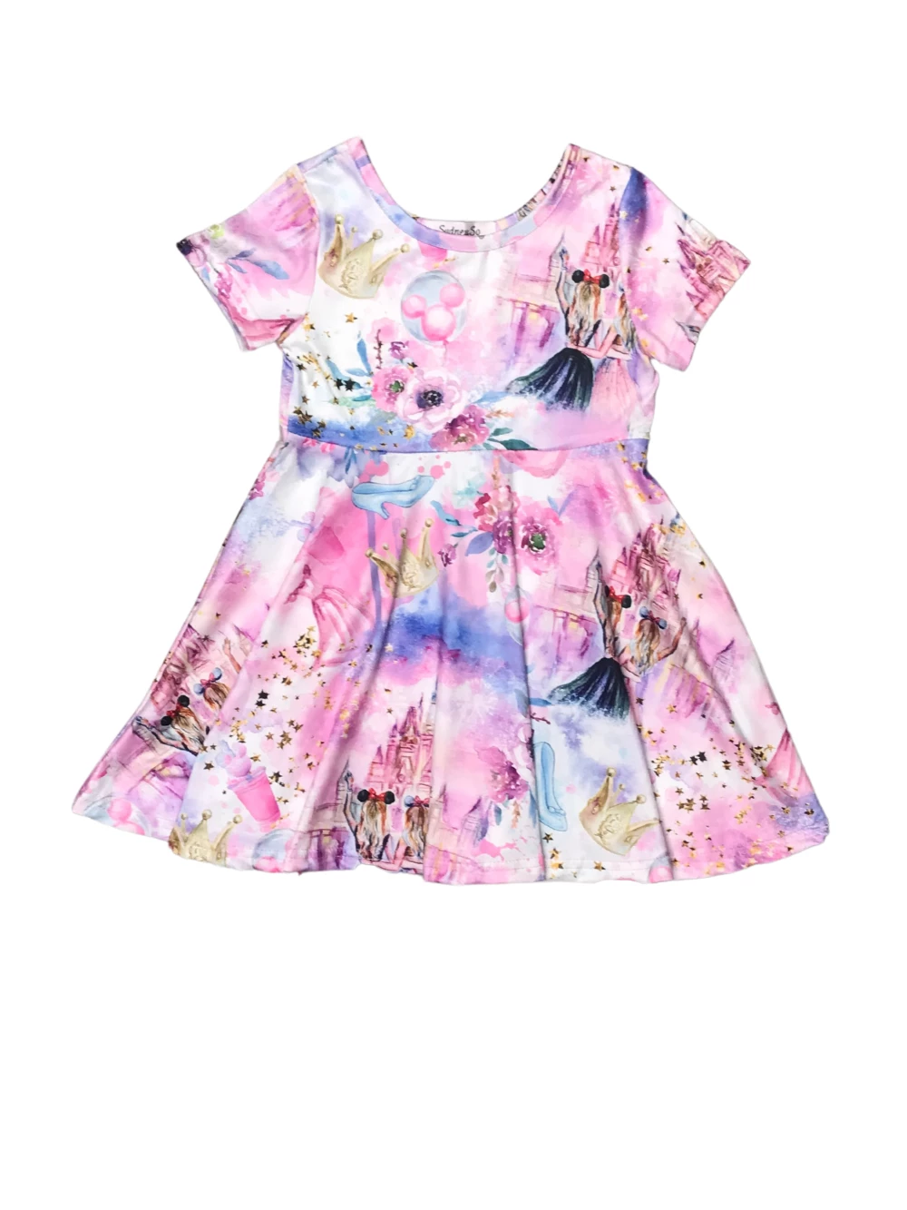 Sydney So Sweet Believe In Magic Pink & Blue Theme Park Girls Skater Dress New Arrivals 2 Sydney So Sweet Believe In Magic Pink & Blue Theme Park Girls Skater Dress New Arrivals
