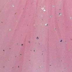 Sydney So Sweet Valentine's Day Sparkle In Pink Sequin Heart Tutu Skirt Costume For Toddler, Girls, Women, Plus