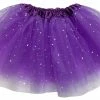 Sydney So Sweet Valentine's Day Purple Sequin Heart Tutu Skirt Costume For Toddler, Girls, Women, Plus