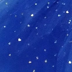 Sydney So Sweet Royal Blue Sequin Heart Tutu Skirt Costume For Toddler, Girls, Women, Plus Valentine's Day