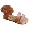 Sydney So Sweet Tan Brown Double Strap Gladiator Girls Sandal Footwear