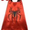 Sydney So Sweet Spider Web Man Cape & Mask Set Costume For Adults Capes, Headbands, & Costume Accessories