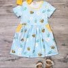 Sydney So Sweet Sweet As Can Bee Daisy Blue Girls Dress Dresses & Skirt Sets