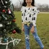 Sydney So Sweet Golden Winter Wonderland Girls Denim Patch Set