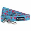 Sydney So Sweet Tulip Hot Pink Floral Blue Pretty & Bright Springtime Leash