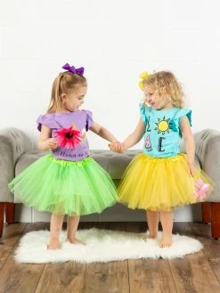 Sydney So Sweet Christmas Neon Green Tutu Skirt - Kids Size 3-Layer Tulle Basic Ballet Dance Costume Tutus For Girls 8 Sydney So Sweet Christmas Neon Green Tutu Skirt - Kids Size 3-Layer Tulle Basic Ballet Dance Costume Tutus For Girls