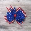 Sydney So Sweet USA Stars And Stripes American Flag Girls Hair Bow