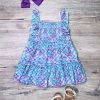 Sydney So Sweet Dresses & Skirt Sets Under The Sea Purple & Blue Mermaid Scale Ruffle Girls Dress