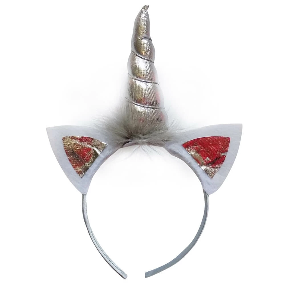 Sydney So Sweet Silver Metallic Unicorn Girls Headband, Kid Or Adult Costume Accessories Costumes For Kids 1 Sydney So Sweet Silver Metallic Unicorn Girls Headband, Kid Or Adult Costume Accessories Costumes For Kids