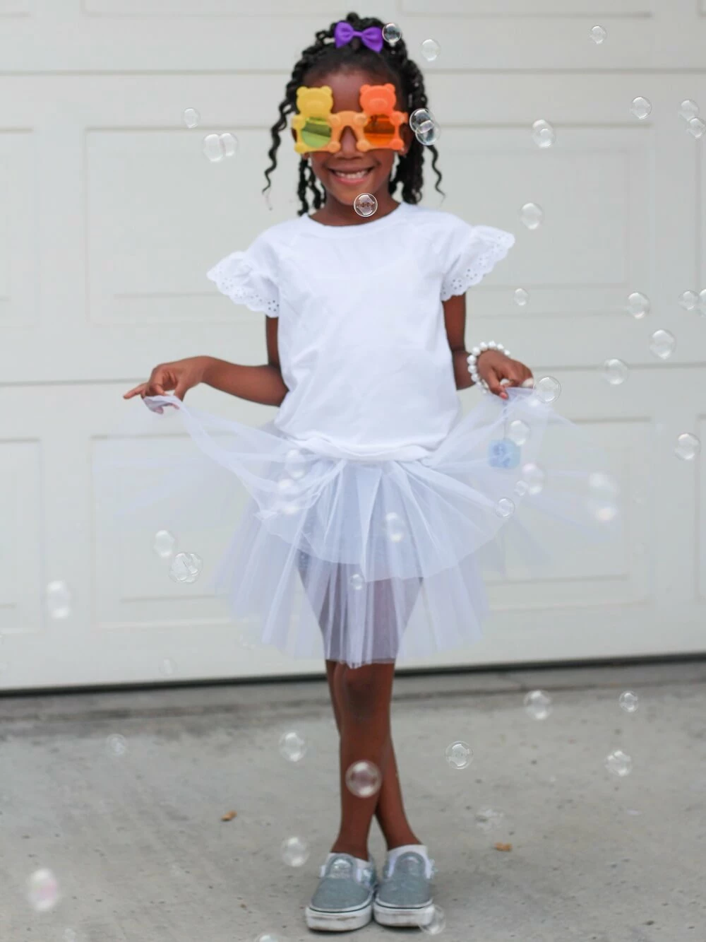 Sydney So Sweet Christmas White Tutu Skirt - Kids Size 3-Layer Tulle Basic Ballet Dance Costume Tutus For Girls 3 Sydney So Sweet Christmas White Tutu Skirt - Kids Size 3-Layer Tulle Basic Ballet Dance Costume Tutus For Girls