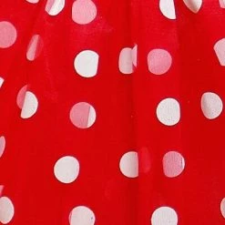 Sydney So Sweet Red And White Polka Dot Tutu Skirt Costume For Girls, Women, Plus 5 Sydney So Sweet Red And White Polka Dot Tutu Skirt Costume For Girls, Women, Plus