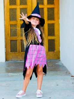 Sydney So Sweet Wizard Costume Magic Girl Deluxe Girl's Or Toddler Halloween Dress Up