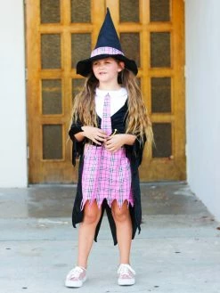 Sydney So Sweet Wizard Costume Magic Girl Deluxe Girl's Or Toddler Halloween Dress Up