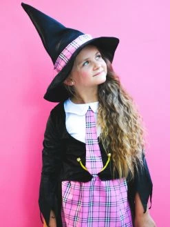Sydney So Sweet Wizard Costume Magic Girl Deluxe Girl's Or Toddler Halloween Dress Up