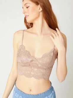 Sydney So Sweet Women's Laced Bralette Cami Top Multiple Colors