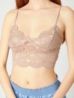 Sydney So Sweet Women's Laced Bralette Cami Top Multiple Colors