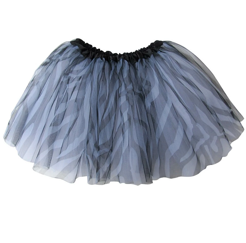 Sydney So Sweet Zebra Tutu Skirt - Kids Size 3-Layer Tulle Basic Ballet Dance Costume Tutus For Girls Tutu & Costume Shop 2 Sydney So Sweet Zebra Tutu Skirt - Kids Size 3-Layer Tulle Basic Ballet Dance Costume Tutus For Girls Tutu & Costume Shop